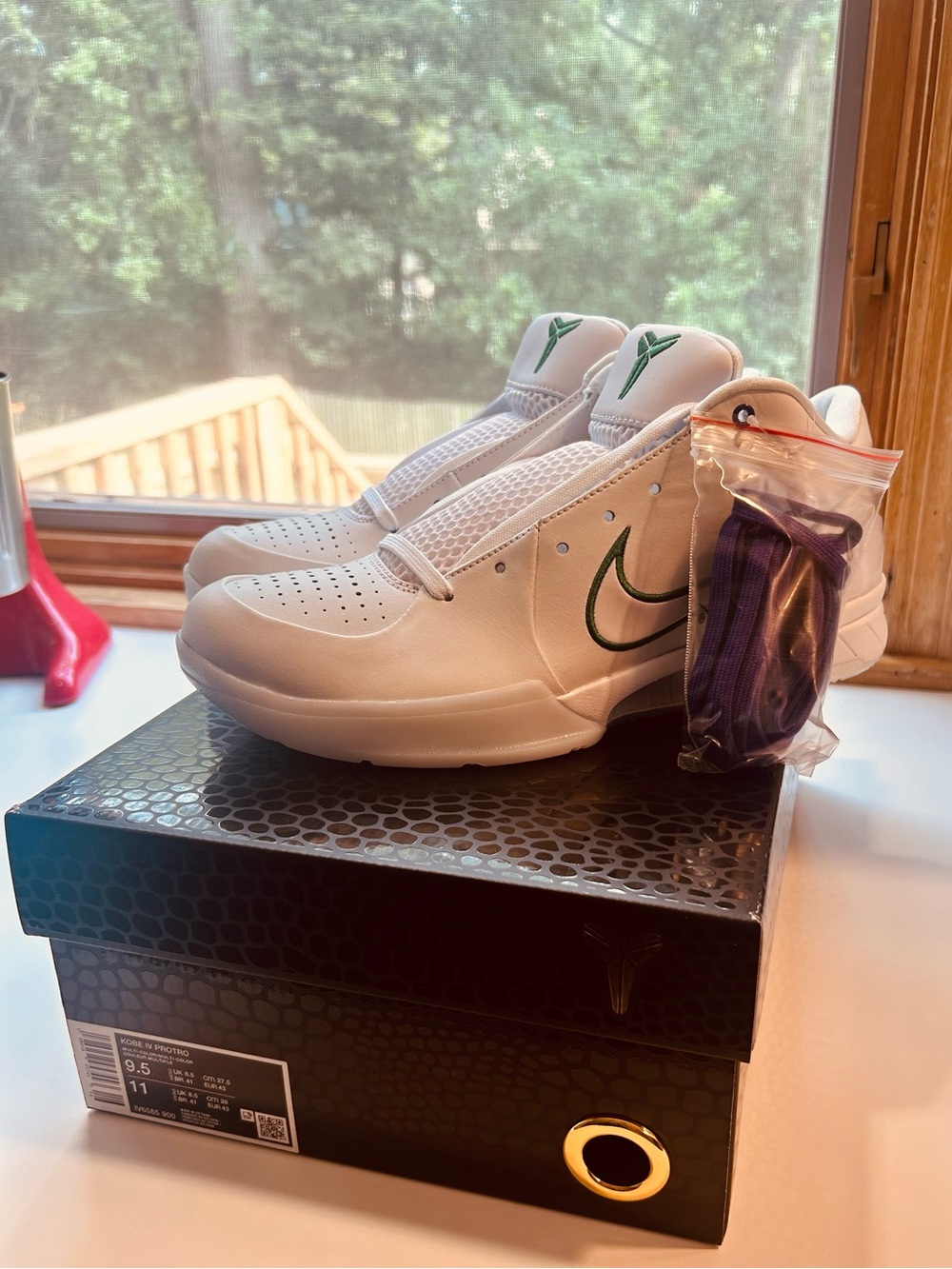 2026 Nike Kobe Protro 4 "Draft Pack" 30th Anniversary Milwaukee Bucks Men's 9.5